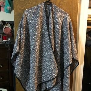 Kimono Black, with Pink and White in it.